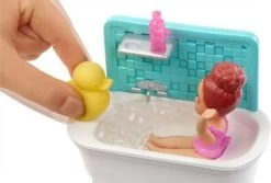 Barbie Skipper Babysitter Puppe (brünett), Spielset Mit Baby-Puppe & Badewanne -Kinderspielzeugladen 10420590 04