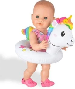 Heless Puppen-Schwimmring, 35-45 Cm Einhorn Henri Gr. 35-45 Cm, Puppenzubehör -Kinderspielzeugladen 10468715 03