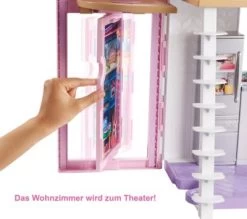 Barbie Malibu Haus, Puppenhaus, Barbie Stadthaus Mit Zubehör 11 Barbie Malibu Haus, Puppenhaus, Barbie Stadthaus Mit Zubehör -Kinderspielzeugladen 11618044 04