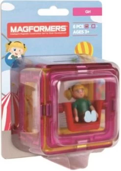 Magformers Figure Plus Girl Set