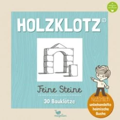 Magellan Verlag Holzklotz - Feine Steine: 30 Bauklötze