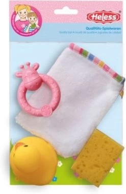 Heless Kapuzenbadetuch "Faultier Flauschi" (48 X 48 Cm) Mit Zubehör