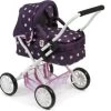 CHIC 2000 Mini-Kuschel-Puppenwagen SMARTY, Dots Brombeere -Kinderspielzeugladen 13015545 01