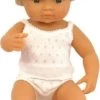 Miniland Babypuppe Europäischer Junge, Blond, 38 Cm -Kinderspielzeugladen 13116526 01