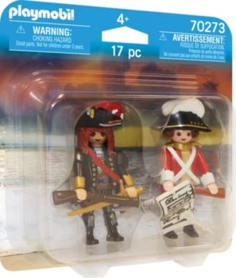 PLAYMOBIL® 70273 DuoPack Piratenkapitän Und Rotrock 3 PLAYMOBIL® 70273 DuoPack Piratenkapitän Und Rotrock