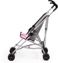 BAYER Puppen-Buggy, Rosa/grau -Kinderspielzeugladen 13545867 03