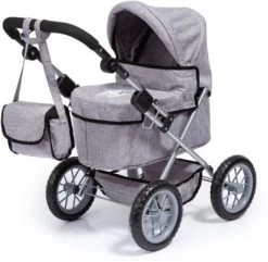 BAYER Puppenwagen Trendy, Grau