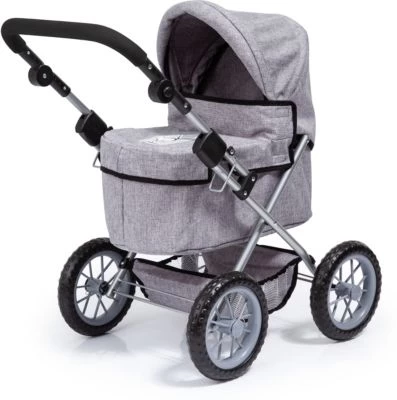 BAYER Puppenwagen Trendy, Grau 4 BAYER Puppenwagen Trendy, Grau – Bild 2