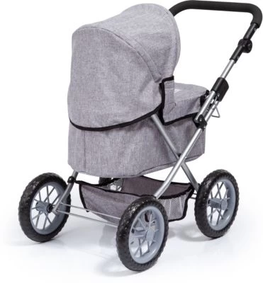 BAYER Puppenwagen Trendy, Grau 5 BAYER Puppenwagen Trendy, Grau – Bild 3