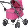 KNORRTOYS.COM Puppenwagen Mini Lili - Berry -Kinderspielzeugladen 14510898 01