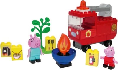 PlayBIG Bloxx Peppa Pig Feuerwehrauto, 58-tlg. 3 PlayBIG Bloxx Peppa Pig Feuerwehrauto, 58-tlg.