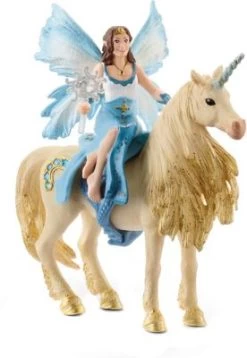 Schleich 42508 Bayala: Eyelas Ausritt Auf Goldeinhorn