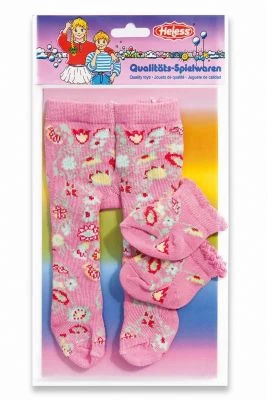 Heless Puppen-Strumpfhosen Mit Söckchen, Gr. 35-45 Cm, Versch. Varianten 4 Heless Puppen-Strumpfhosen Mit Söckchen, Gr. 35-45 Cm, Versch. Varianten – Bild 2