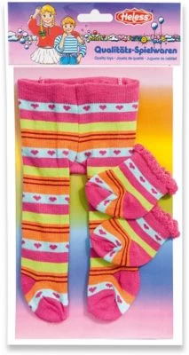 Heless Puppen-Strumpfhosen Mit Söckchen, Gr. 35-45 Cm, Versch. Varianten 5 Heless Puppen-Strumpfhosen Mit Söckchen, Gr. 35-45 Cm, Versch. Varianten – Bild 3