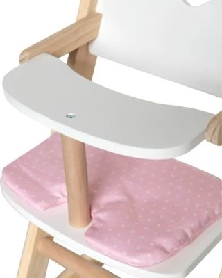 MyToys ORIGINALS Holz Puppenhochstuhl Mit Sitzkissen 7 MyToys ORIGINALS Holz Puppenhochstuhl Mit Sitzkissen – Bild 5