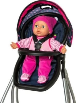 Puppen-Hochstuhl Umbaubar Zur Puppenwiege, Von Bayer -Kinderspielzeugladen 15197582 03