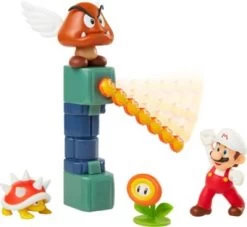 JAKKS PACIFIC Nintendo Super Mario - Multipack Spielset - Lawa Schloss, 6 Cm -Kinderspielzeugladen 15289792 04