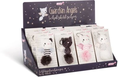 NICI Schutzkätzchen 12cm Schlüsselanhänger Aus Plüsch (46040) 3 NICI Schutzkätzchen 12cm Schlüsselanhänger Aus Plüsch (46040)