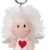 NICI Schutzengel Weiß 7cm Schlüsselanhänger Mit Symbol Herz (46121) -Kinderspielzeugladen 15613049 01
