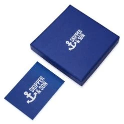 Skipper & Son Schlüsselanhänger Nylonkordel Silber/rot Edelstahl Schlüsselanhänger -Kinderspielzeugladen 15637977 05