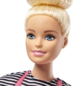 Barbie Nasch-Café Spielset Mit Puppe (blond), über 20 Teile Puppen-Zubehör -Kinderspielzeugladen 15653339 05