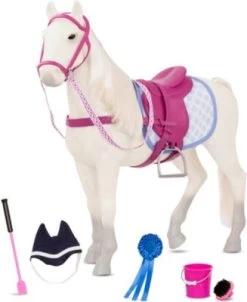 Our Generation Pferd Schimmel 50cm