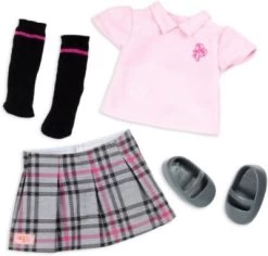 Our Generation Deluxe Puppe Hally 46 Cm In Schuluniform -Kinderspielzeugladen 16188617 03