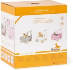 Pinolino Puppenwagen „Mette”, Rosa 11 Pinolino Puppenwagen „Mette”, Rosa -Kinderspielzeugladen 16199525 05