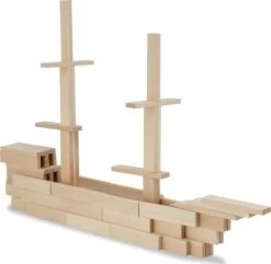 Eichhorn Holzbaukasten, Bausteine Naturbelassen, 200 200 Stück -Kinderspielzeugladen 16467385 03