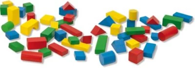 Eichhorn Holzbausteine Baby Bunt, 50 Stück 4 Eichhorn Holzbausteine Baby Bunt, 50 Stück – Bild 2