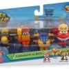 Super Wings Transform-a-Bots 4er Set: Jett, Donni, Scoop, Todd -Kinderspielzeugladen 16647413 01