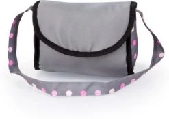 BAYER Puppen-Zubehör Set, Grau - Puppenbett, Wickeltasche, Schlafsack, Fütterset -Kinderspielzeugladen 16654681 03