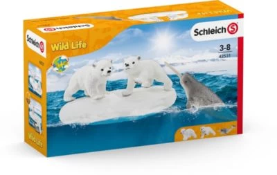 Schleich Wild Life 42531 Eisbären-Rutschpartie 4 Schleich Wild Life 42531 Eisbären-Rutschpartie – Bild 2