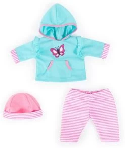 BAYER Kleider Für Puppen 40-46 Cm: 3-tlg. - Hose, Oberteil, Mütze, Türkis/rosa 7 BAYER Kleider Für Puppen 40-46 Cm: 3-tlg. - Hose, Oberteil, Mütze, Türkis/rosa -Kinderspielzeugladen 16933626 02