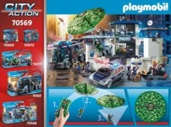 PLAYMOBIL® 70569 Polizei-Hubschrauber: Fallschirm-Verfolgung -Kinderspielzeugladen 17014748 03
