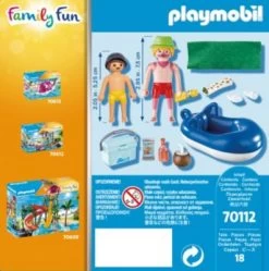 PLAYMOBIL® 70112 Badegast Mit Schwimmreifen -Kinderspielzeugladen 17014770 03