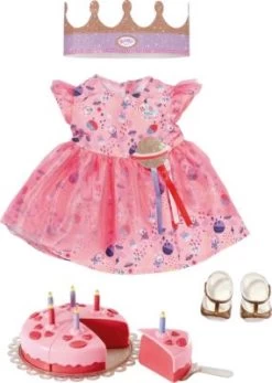 BABY Born® Deluxe Happy Birthday Outfit Set 43 Cm