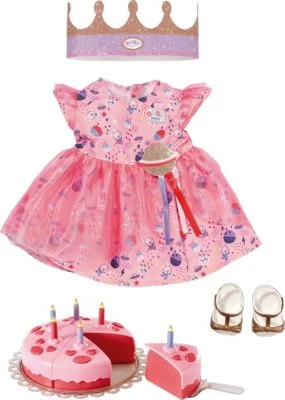 BABY Born® Deluxe Happy Birthday Outfit Set 43 Cm 3 BABY Born® Deluxe Happy Birthday Outfit Set 43 Cm