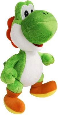 NINTENDO Super Mario Plüsch Yoshi Stehend Grün, 20 Cm