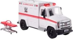 WWE Wrekkin' Slambulance Fahrzeug Mit Rollenden Rädern Und 8+ Teilen