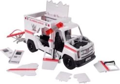 WWE Wrekkin' Slambulance Fahrzeug Mit Rollenden Rädern Und 8+ Teilen -Kinderspielzeugladen 18510793 03