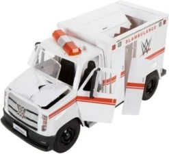 WWE Wrekkin' Slambulance Fahrzeug Mit Rollenden Rädern Und 8+ Teilen -Kinderspielzeugladen 18510793 05