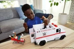 WWE Wrekkin' Slambulance Fahrzeug Mit Rollenden Rädern Und 8+ Teilen -Kinderspielzeugladen 18510793 06
