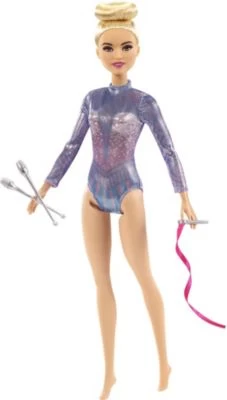 Barbie Rhythmische Sport-Gymnastik Puppe, Anziehpuppe