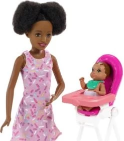Barbie Skipper Babysitter Puppe Geburtstags-Spielset Mit Baby-Puppe -Kinderspielzeugladen 18515401 03