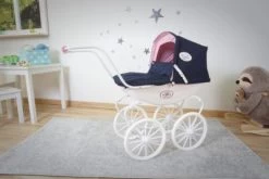 KNORRTOYS.COM Puppenwagen Classic Pram - Navy Blue/rose/princess -Kinderspielzeugladen 18848488 03