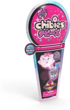 JOY TOY Chibies, 5 Cm Plüsch Mit LED-Schleife - Leuchtet Bei Sound, 12-fach Sortiert -Kinderspielzeugladen 18992866 03