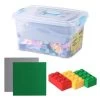 Katara Bunte Bausteine XL Box-Set Mit 1264 Steinen + 2 Platten + Box,100% Kompatibel LEGO®, Sluban, Papimax, Q-Bricks Und Mehr Steckbausteine -Kinderspielzeugladen 19420238 01