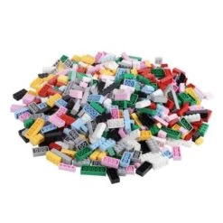 Katara Bunte Bausteine XL Box-Set Mit 1264 Steinen + 2 Platten + Box,100% Kompatibel LEGO®, Sluban, Papimax, Q-Bricks Und Mehr Steckbausteine -Kinderspielzeugladen 19420238 03