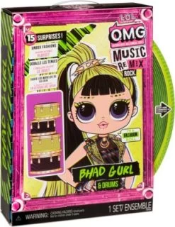 L.O.L. Surprise OMG Remix Rock- Bhad Gurl And Drums 9 L.O.L. Surprise OMG Remix Rock- Bhad Gurl And Drums -Kinderspielzeugladen 19459070 03